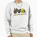 Peace Love Packers Football Team Sweatshirt - Fun Novelty Design Men Women - T-Shirt, Sweatshirt, Hoodie