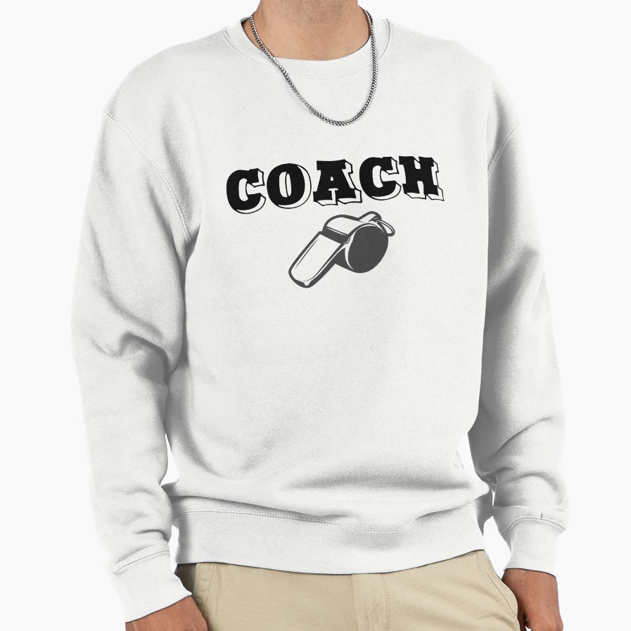 Coach Gift Sweatshirt - Minimalist Print for Adults - T-Shirt, Sweatshirt, Hoodie