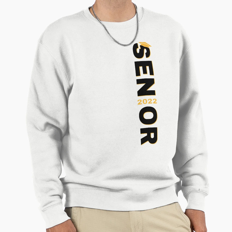 Senior 2022 Graduation Sweatshirt - Novelty Apparel for Adults - T-Shirt, Sweatshirt, Hoodie