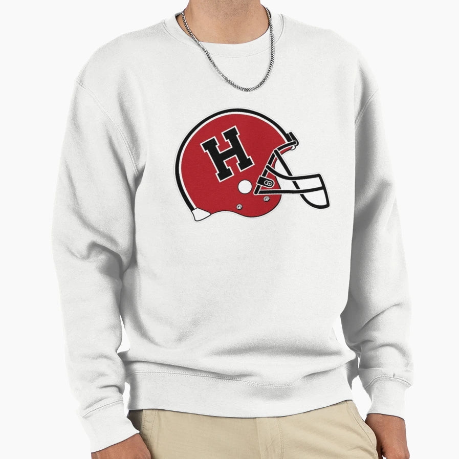 College Football Helmet University Sweatshirt - Custom Art Print Unisex - T-Shirt, Sweatshirt, Hoodie