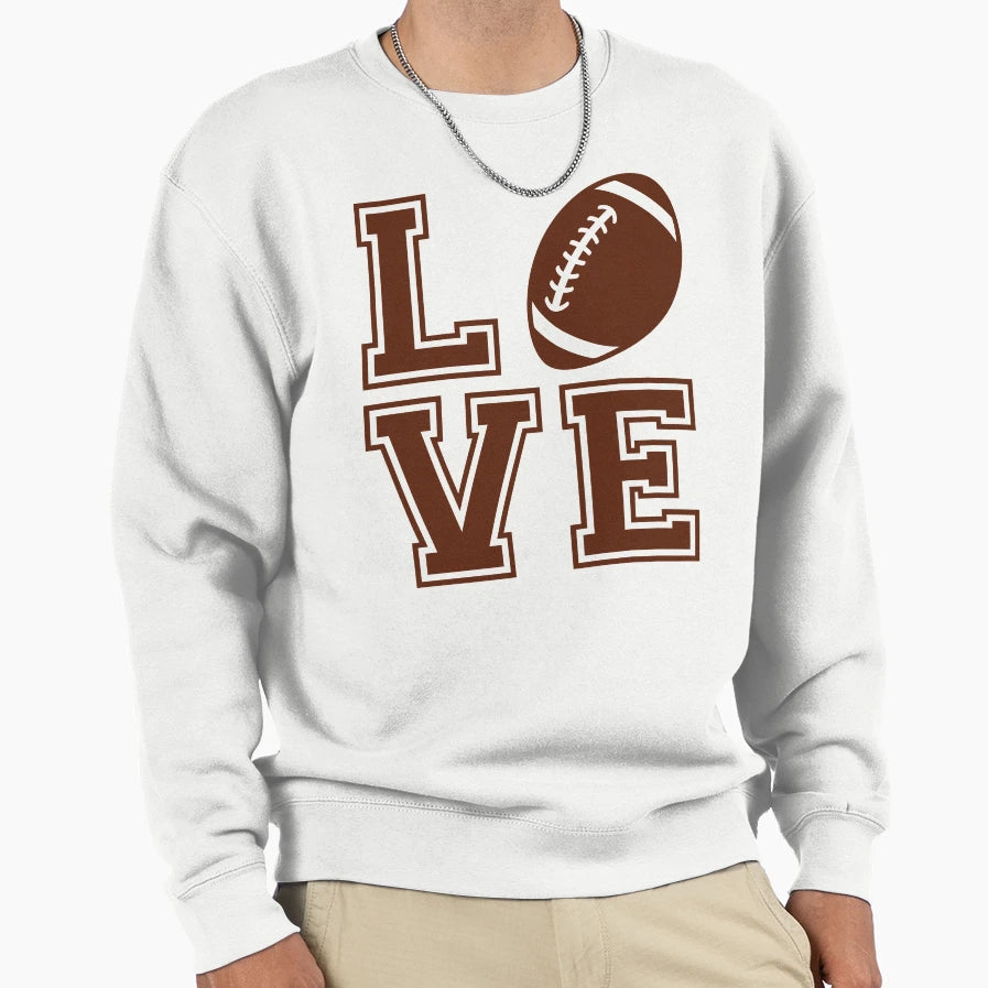 American Football Lover Sweatshirt - Novelty Apparel for Adults - T-Shirt, Sweatshirt, Hoodie