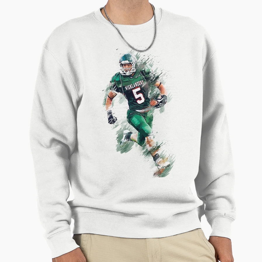 Football Sweatshirt - Unique Graphic Unisex - T-Shirt, Sweatshirt, Hoodie