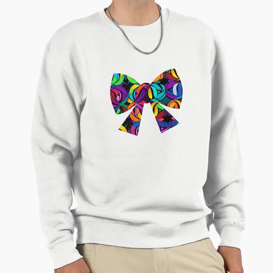 Geometric Motif Love Sweatshirt - Casual Everyday Wear for Adults - T-Shirt, Sweatshirt, Hoodie