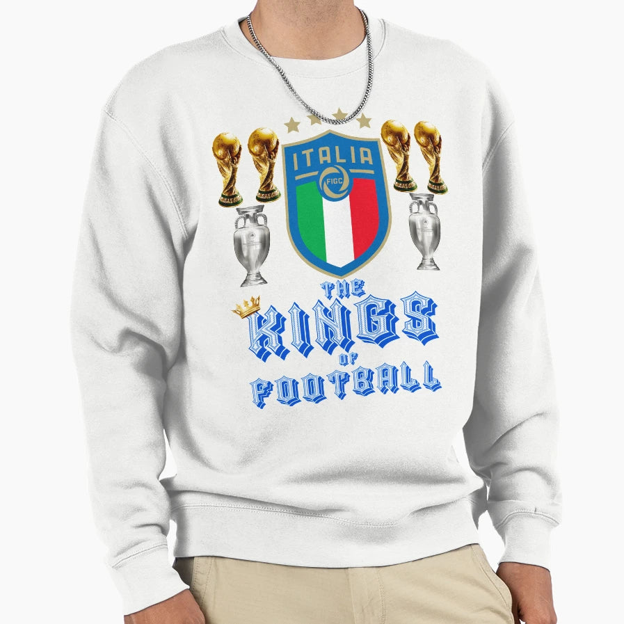 Italy Kings Football Sweatshirt - Custom Art Print Unisex - T-Shirt, Sweatshirt, Hoodie