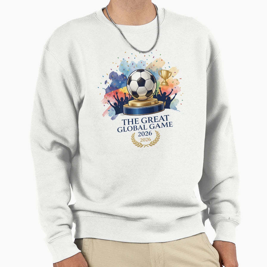 Great Global Game 2026 Ultimate Soccer Sweatshirt - Novelty Apparel Unisex - T-Shirt, Sweatshirt, Hoodie
