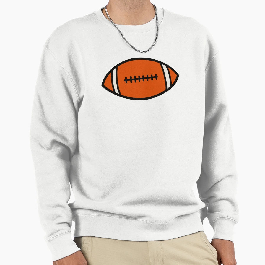 American Football Sport Sweatshirt - Minimalist Print for Adults - T-Shirt, Sweatshirt, Hoodie