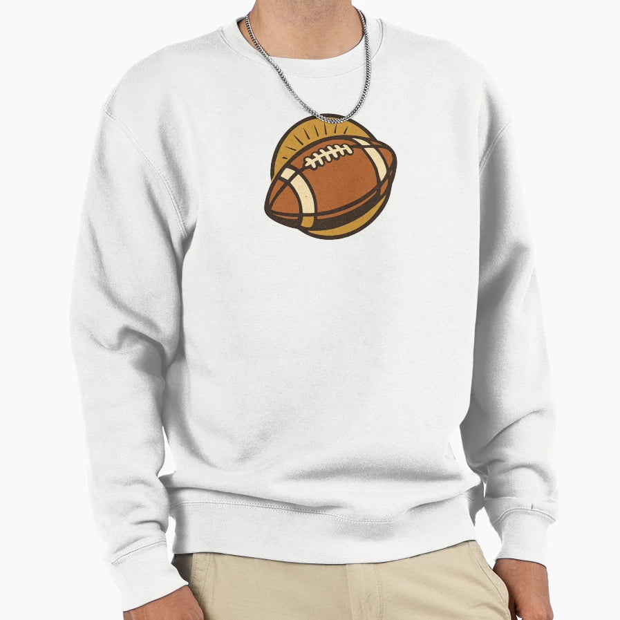 Football Football Logo Sweatshirt - Unique Graphic for Adults - T-Shirt, Sweatshirt, Hoodie
