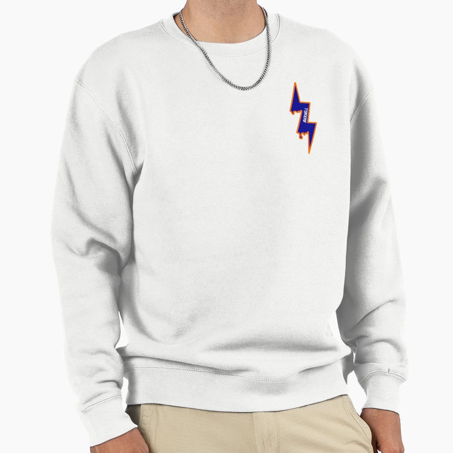 Bucknell Melting Lightning Bolt Sweatshirt - Minimalist Print Unisex - T-Shirt, Sweatshirt, Hoodie
