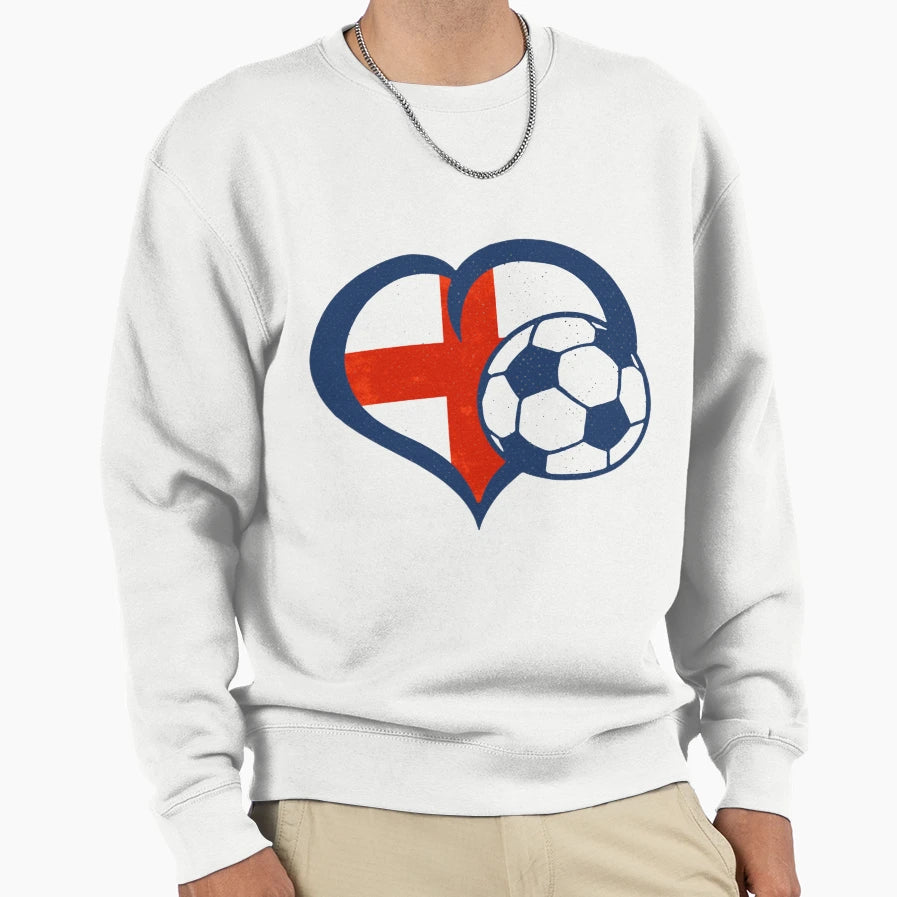 England Football Sweatshirt - Trendy Graphic Men Women - T-Shirt, Sweatshirt, Hoodie