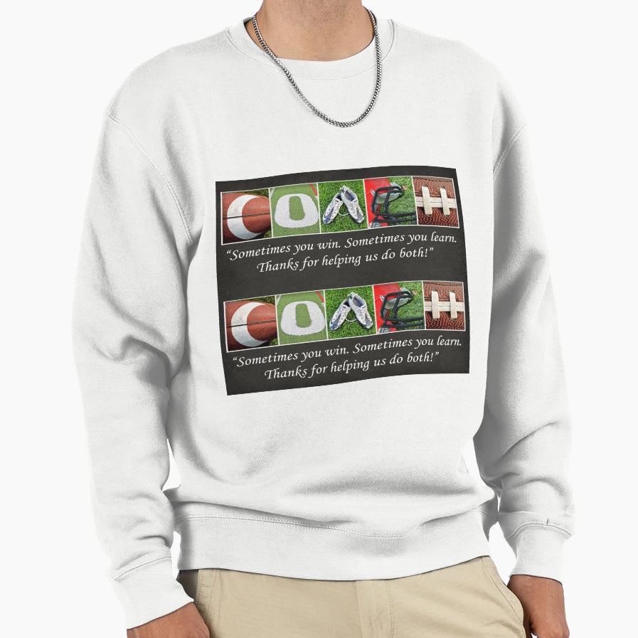 Football Images Art Sweatshirt - Casual Everyday Wear for Adults - T-Shirt, Sweatshirt, Hoodie