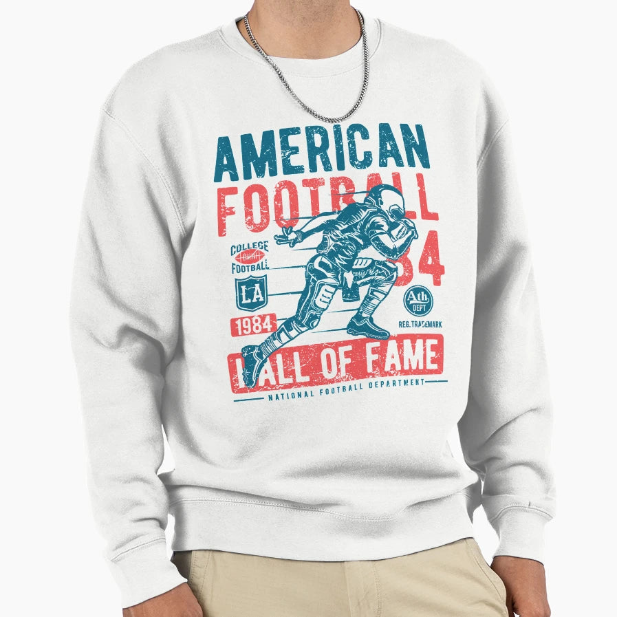 American Football Sweatshirt - Novelty Apparel for Adults - T-Shirt, Sweatshirt, Hoodie