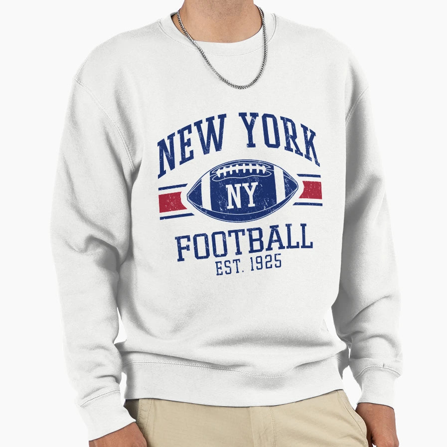 New York Football Team Ny Giants Sweatshirt - Custom Art Print Men Women - T-Shirt, Sweatshirt, Hoodie