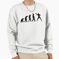 Football Human Evolution Sweatshirt - Novelty Apparel Unisex - T-Shirt, Sweatshirt, Hoodie