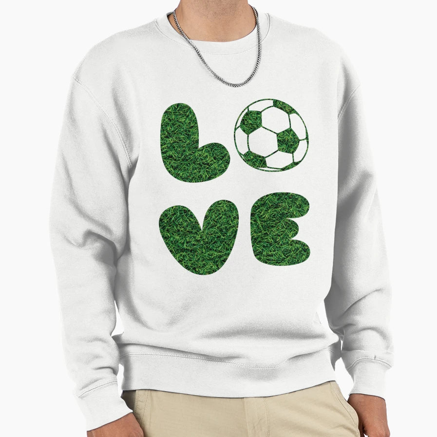 Football Is Love Sweatshirt - Custom Art Print for Adults - T-Shirt, Sweatshirt, Hoodie