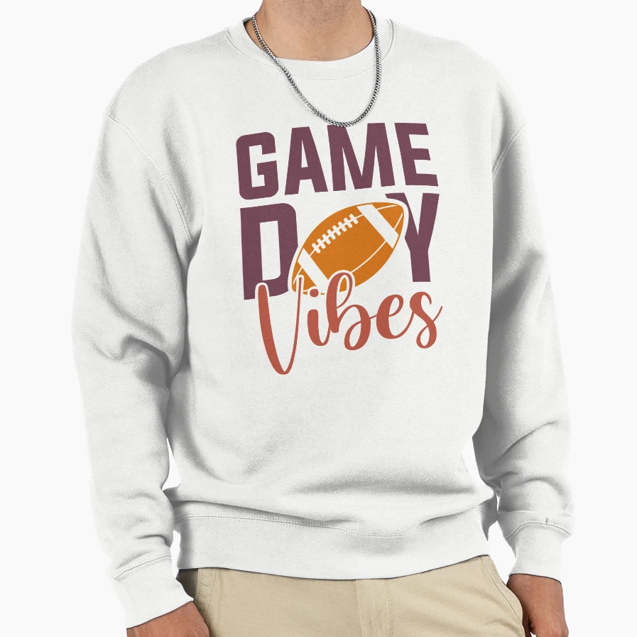 Game Day Vibes Sweatshirt - Trendy Graphic Unisex - T-Shirt, Sweatshirt, Hoodie