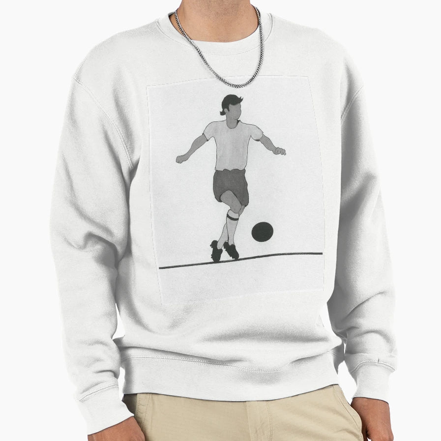 Soccer Sweatshirt - Graphic Print Unisex - T-Shirt, Sweatshirt, Hoodie