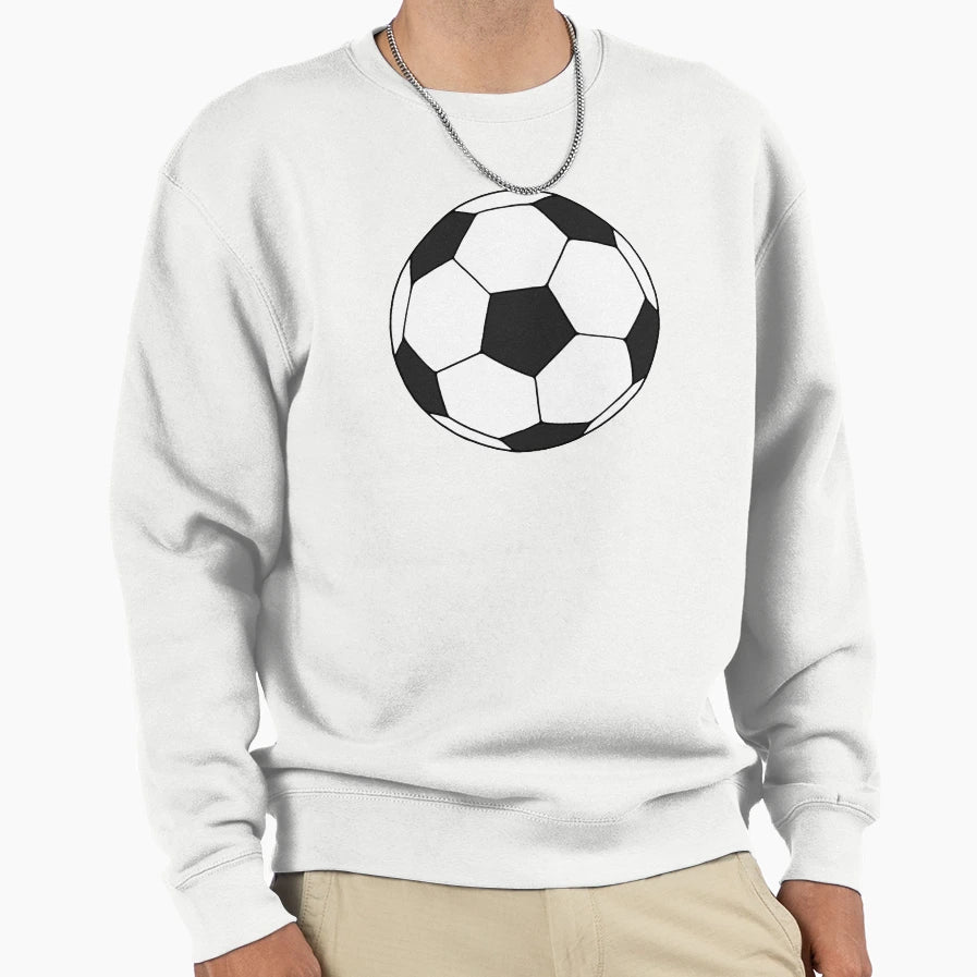 Soccer Ball Sweatshirt - Trendy Graphic Unisex - T-Shirt, Sweatshirt, Hoodie