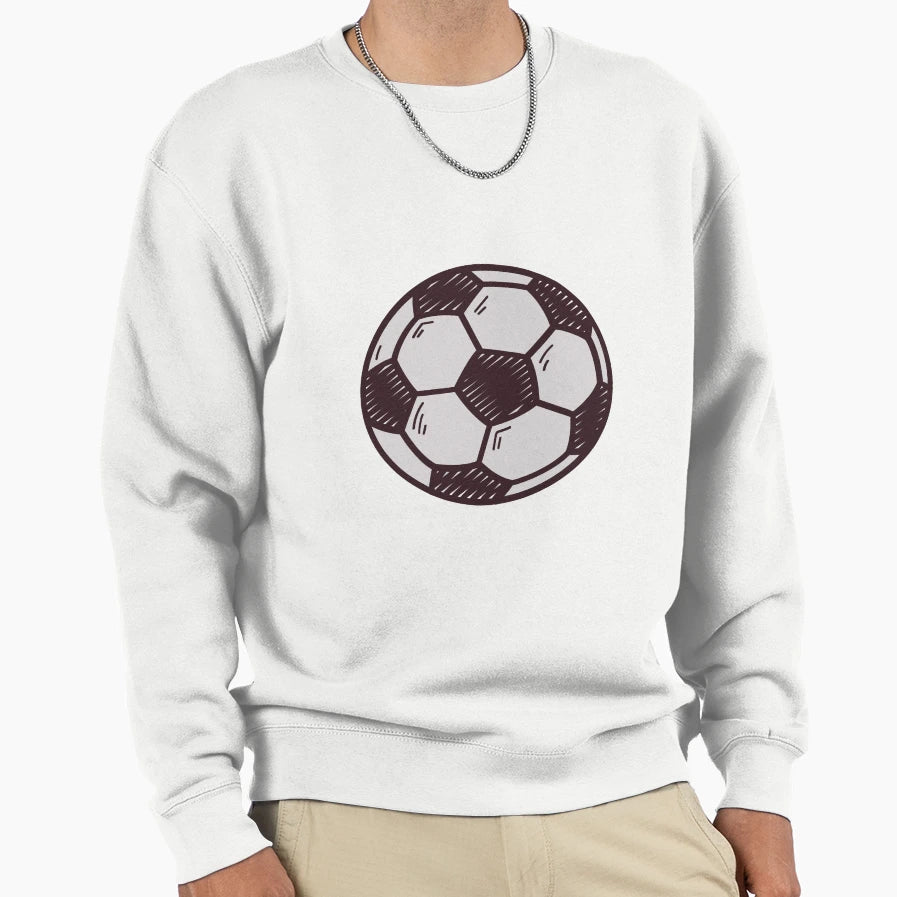 Soccer Ball Sweatshirt - Novelty Apparel Men Women - T-Shirt, Sweatshirt, Hoodie