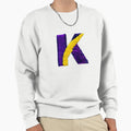 Letter K Monogram Typography Collage Sweatshirt - Graphic Print Men Women - T-Shirt, Sweatshirt, Hoodie