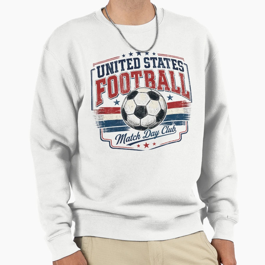 United States Football Match Day T-Shirt - Fun Novelty Design Men Women - T-Shirt, Sweatshirt, Hoodie
