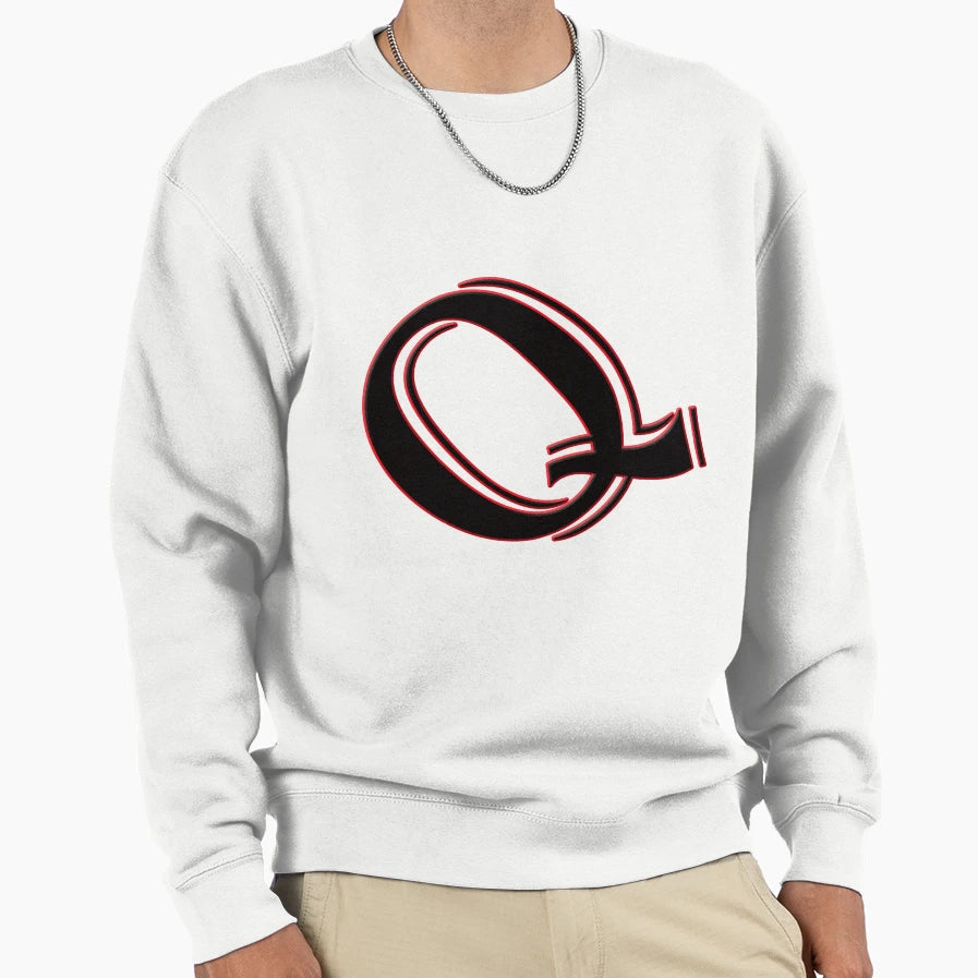 Alphabet Q Sweatshirt - Streetwear Style Unisex - T-Shirt, Sweatshirt, Hoodie