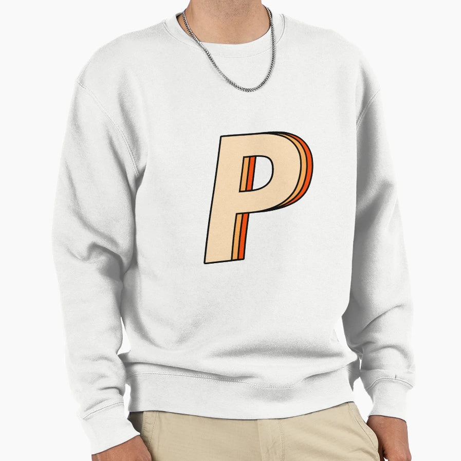 Orange P Sweatshirt - Custom Art Print Unisex - T-Shirt, Sweatshirt, Hoodie