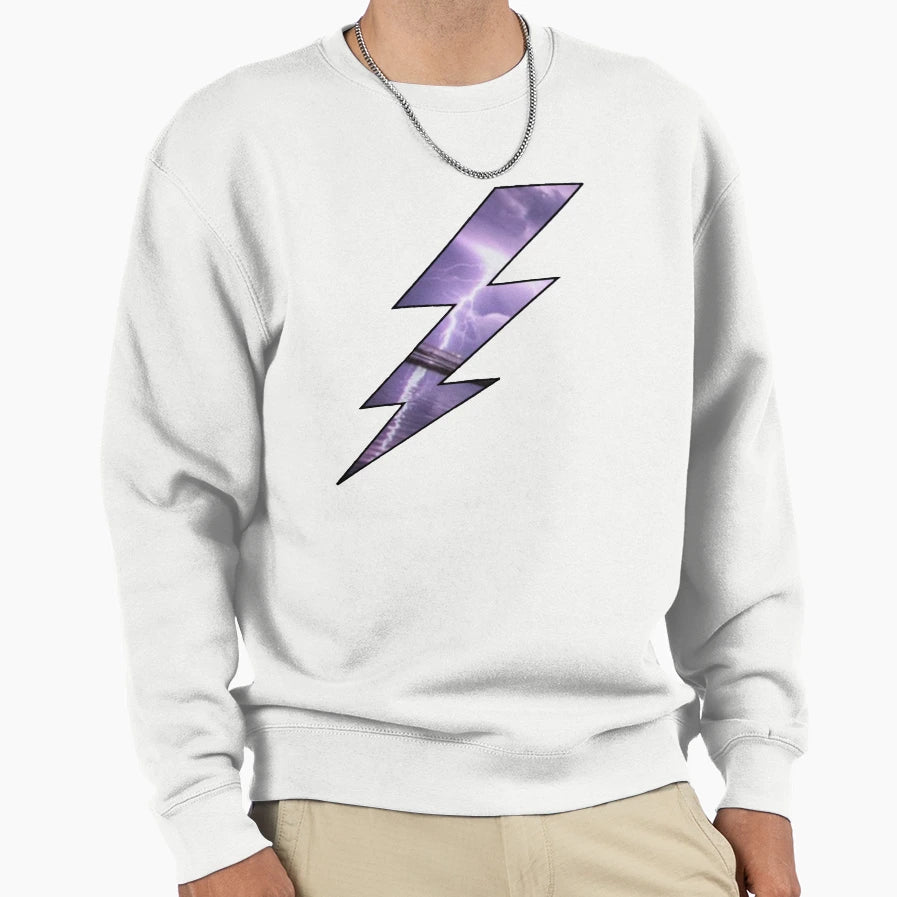 Lightening Bolt Sweatshirt - Novelty Apparel Men Women - T-Shirt, Sweatshirt, Hoodie