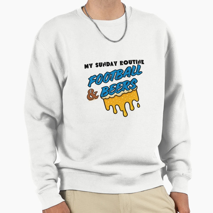 Carolina Panthers Sunday Football Sweatshirt - Casual Everyday Wear Unisex - T-Shirt, Sweatshirt, Hoodie