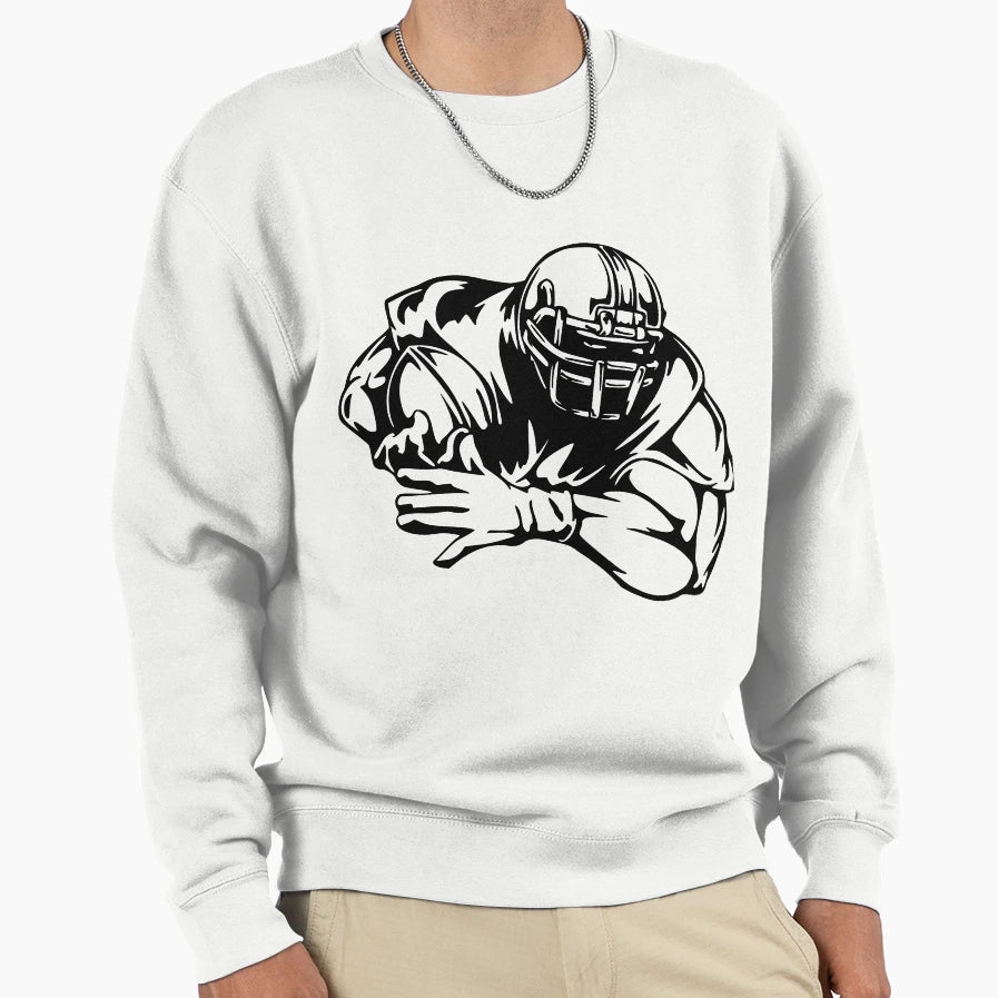 American Football Sweatshirt - Novelty Apparel Unisex - T-Shirt, Sweatshirt, Hoodie