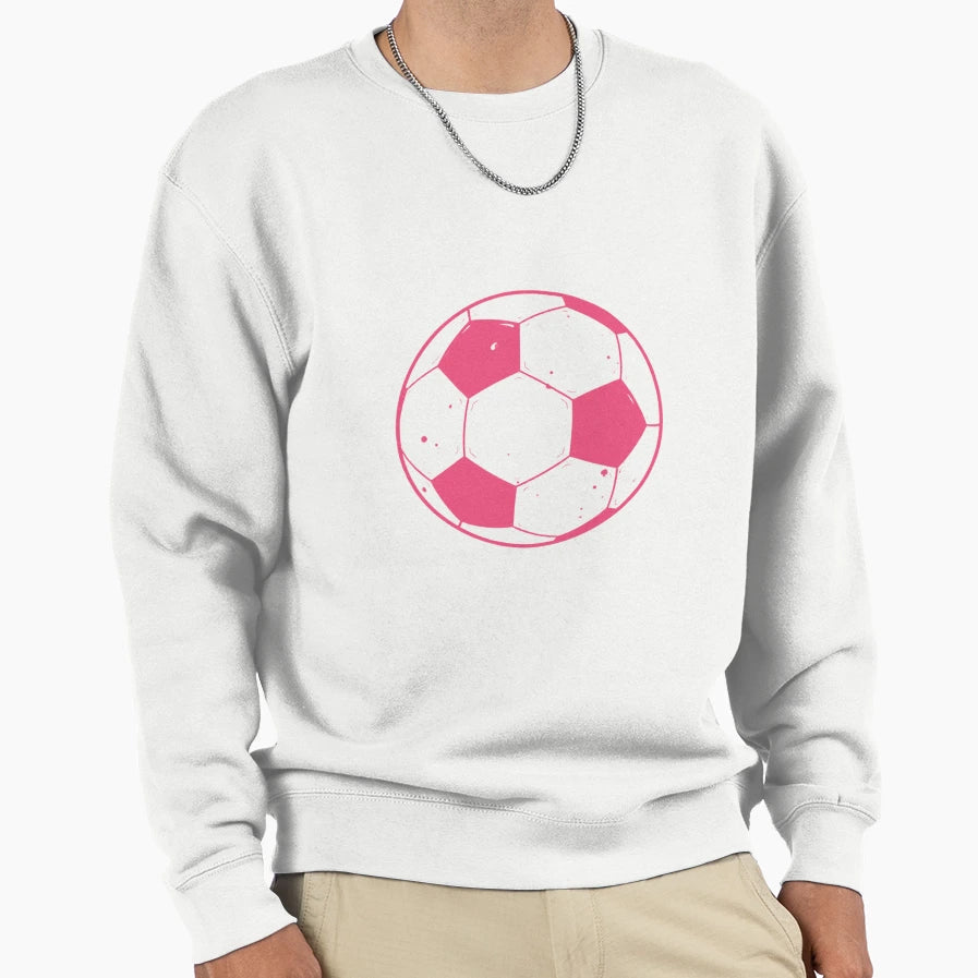 Soccer Ball Sweatshirt - Fun Novelty Design Men Women - T-Shirt, Sweatshirt, Hoodie