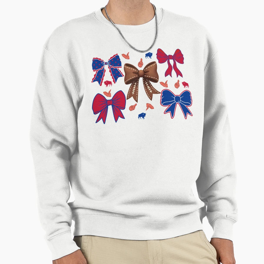 Just Who Loves Buffalo New York Sweatshirt - Fun Novelty Design Men Women - T-Shirt, Sweatshirt, Hoodie
