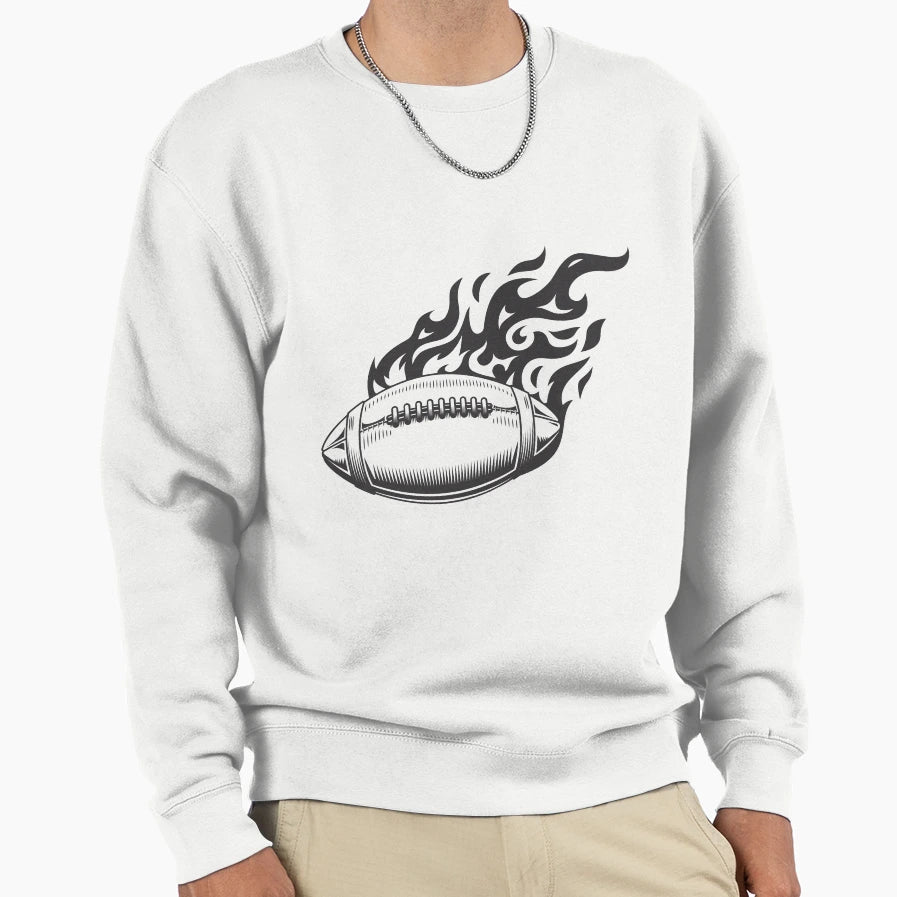 Rugby Ball Sweatshirt - Fun Novelty Design Unisex - T-Shirt, Sweatshirt, Hoodie