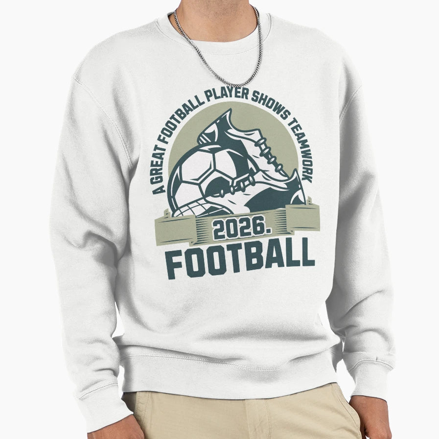 Football Lovers Sweatshirt - Custom Art Print for Adults - T-Shirt, Sweatshirt, Hoodie