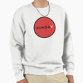 Red Circle Inscription Sunday Sweatshirt - Aesthetic Graphic Men Women - T-Shirt, Sweatshirt, Hoodie