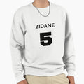 Zidane Jersey 5 Madrid T-Shirt - Streetwear Style for Adults - T-Shirt, Sweatshirt, Hoodie