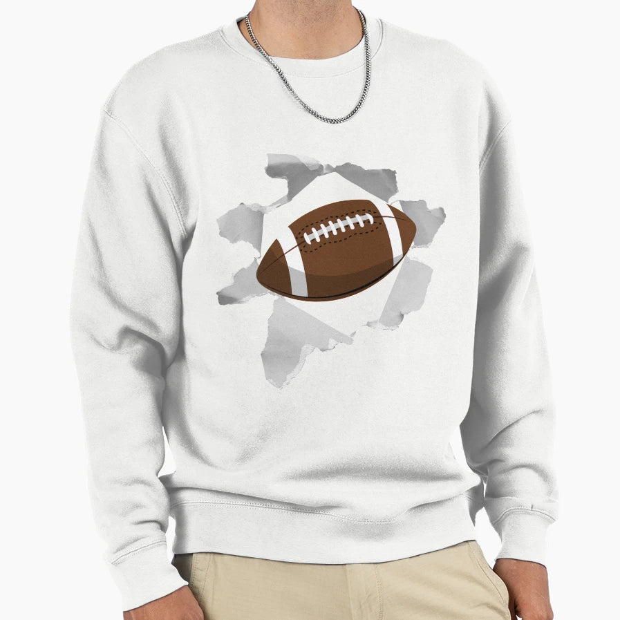 Rugby Sweatshirt - Trendy Graphic for Adults - T-Shirt, Sweatshirt, Hoodie