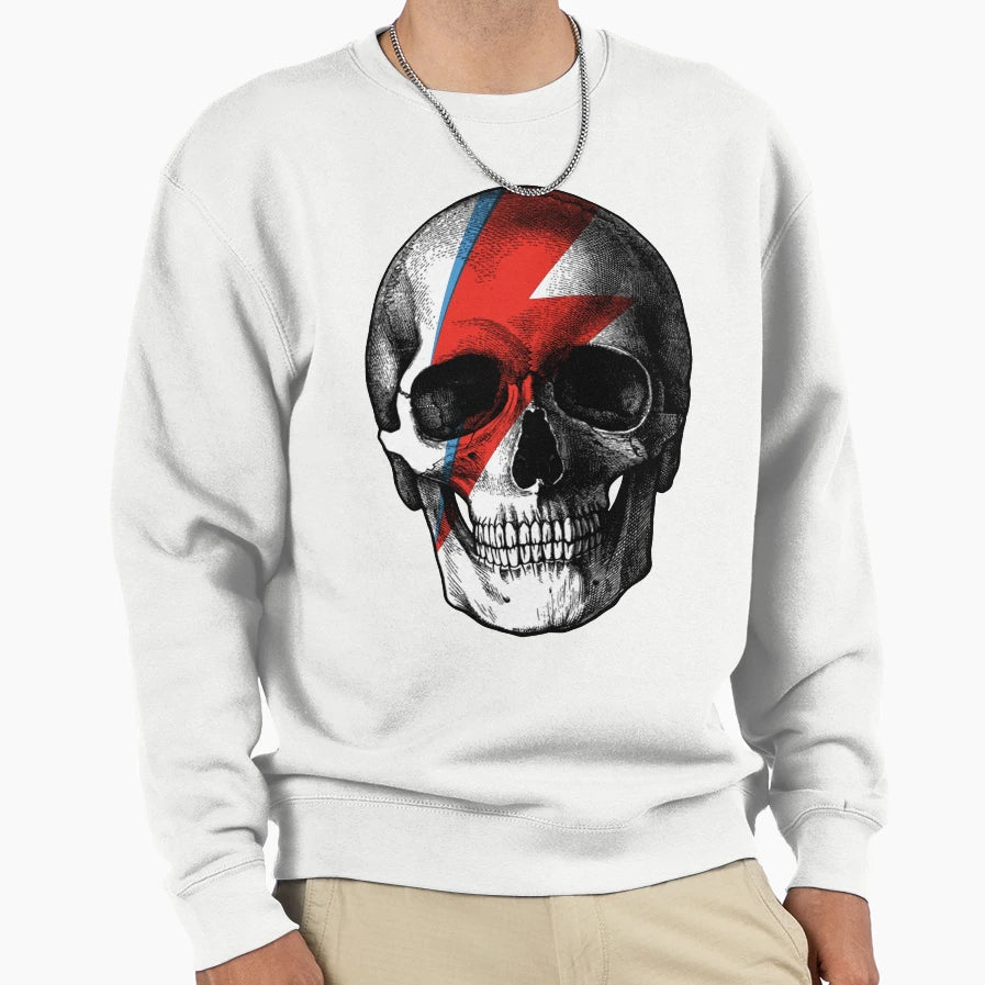 Skull Sweatshirt - Streetwear Style Men Women - T-Shirt, Sweatshirt, Hoodie