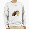 Beer And Football Sweatshirt - Minimalist Print Unisex - T-Shirt, Sweatshirt, Hoodie