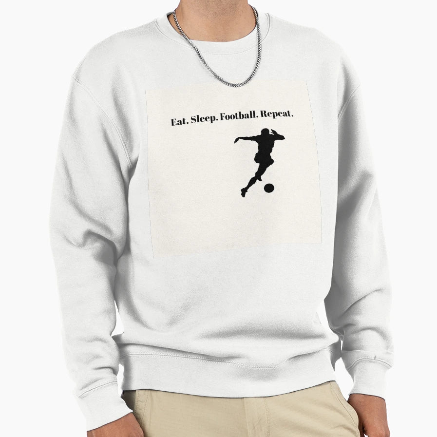 Football Sweatshirt - Aesthetic Graphic Men Women - T-Shirt, Sweatshirt, Hoodie