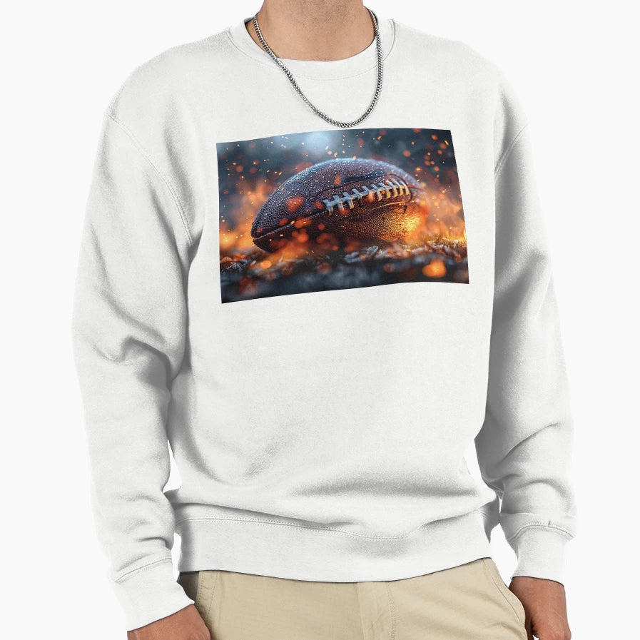 American Football Digital Art Sweatshirt - Minimalist Print for Adults - T-Shirt, Sweatshirt, Hoodie