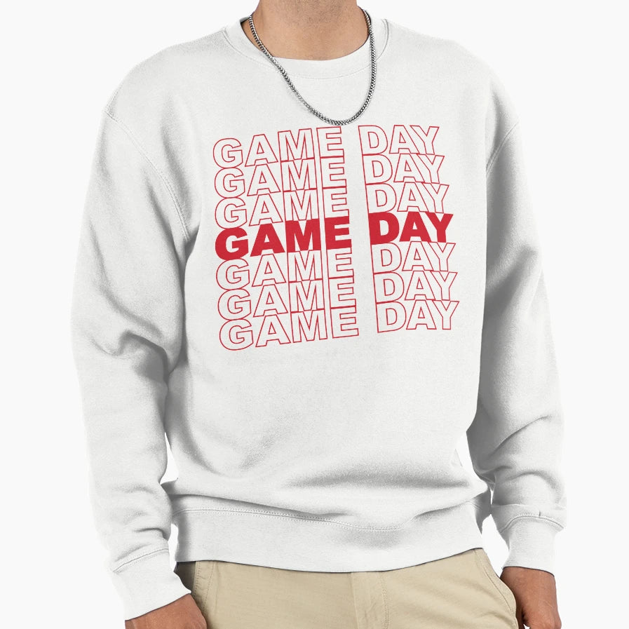 Game Day Grocery Bag Inspired Fall Sweatshirt - Unique Graphic Men Women - T-Shirt, Sweatshirt, Hoodie