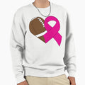 Football Fight Cancer Sweatshirt - Minimalist Print Unisex - T-Shirt, Sweatshirt, Hoodie