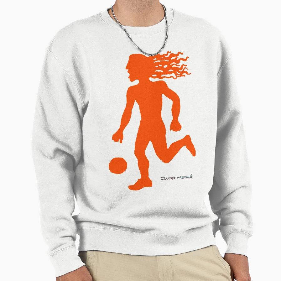 Football Player Sweatshirt - Graphic Print Unisex - T-Shirt, Sweatshirt, Hoodie