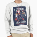 Football Sweatshirt - Casual Everyday Wear Men Women - T-Shirt, Sweatshirt, Hoodie