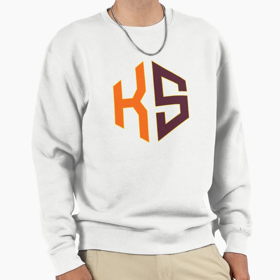Kansas State Abbreviation Sweatshirt - Trendy Graphic Unisex - T-Shirt, Sweatshirt, Hoodie