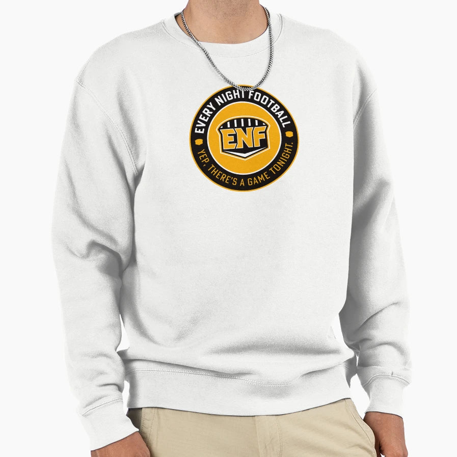 Every Night Football Circular Sweatshirt - Novelty Apparel Men Women - T-Shirt, Sweatshirt, Hoodie
