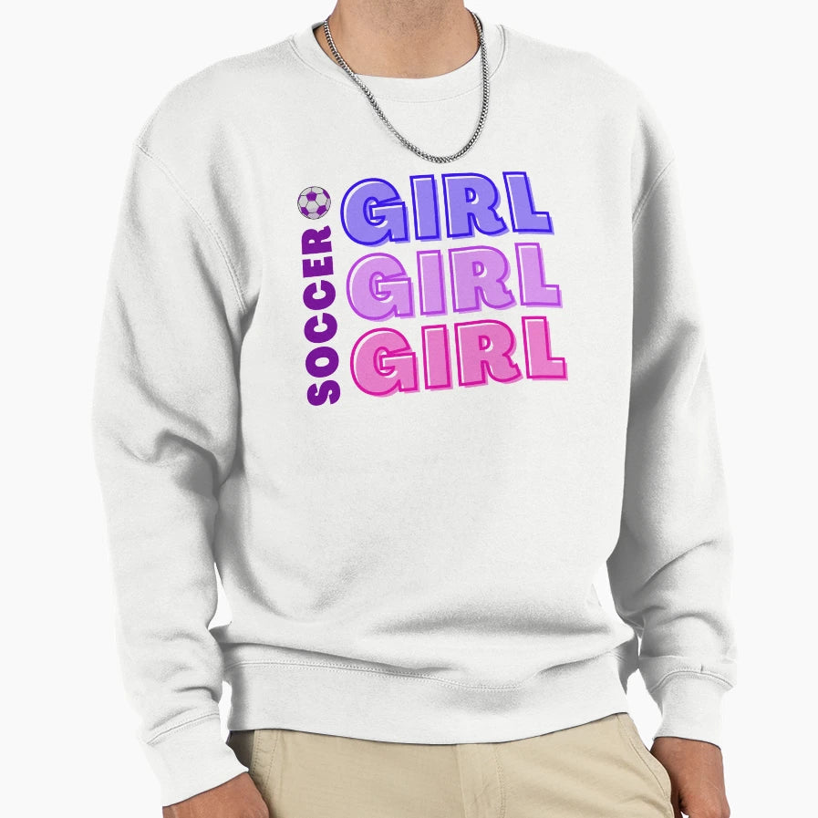 Soccer Sweatshirt - Fun Novelty Design for Adults - T-Shirt, Sweatshirt, Hoodie