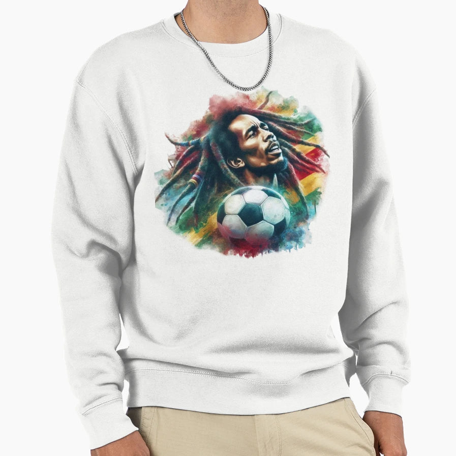 Bob Marley One Love Sweatshirt - Casual Everyday Wear for Adults - T-Shirt, Sweatshirt, Hoodie