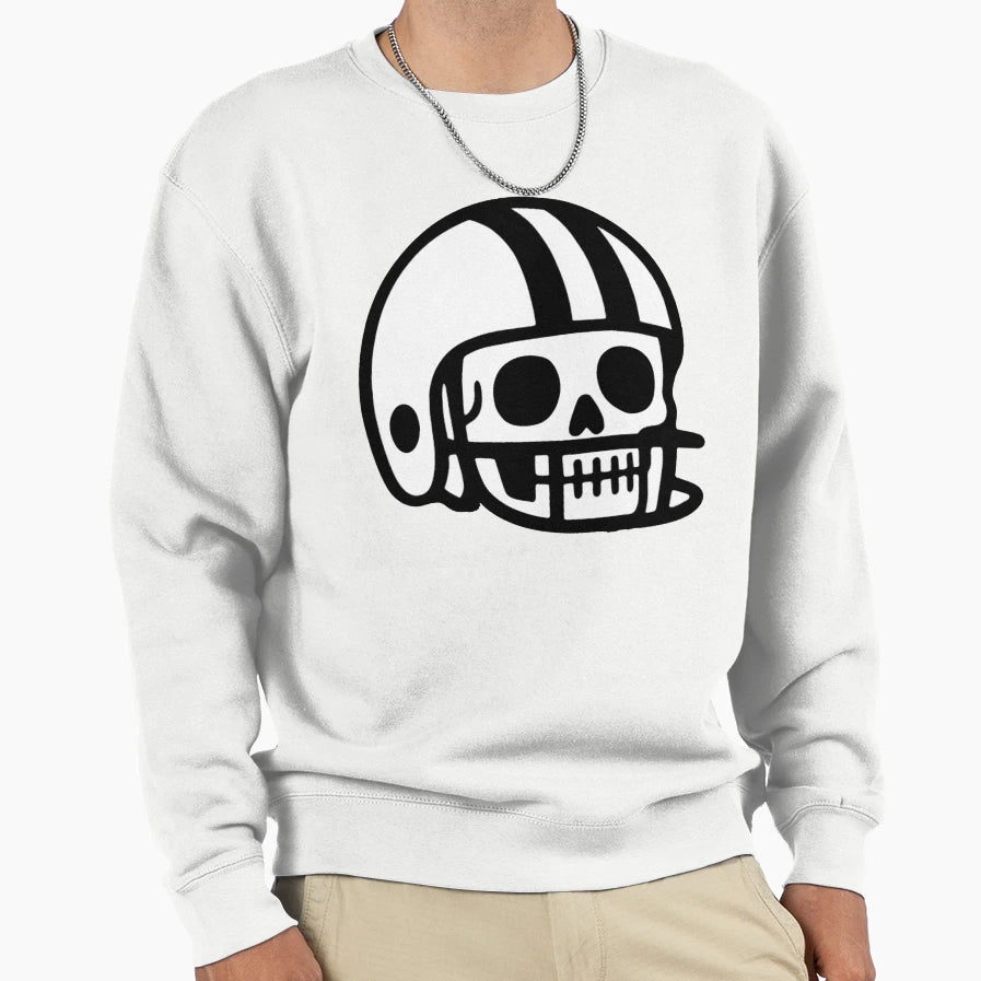Football Head Sweatshirt - Aesthetic Graphic Unisex - T-Shirt, Sweatshirt, Hoodie