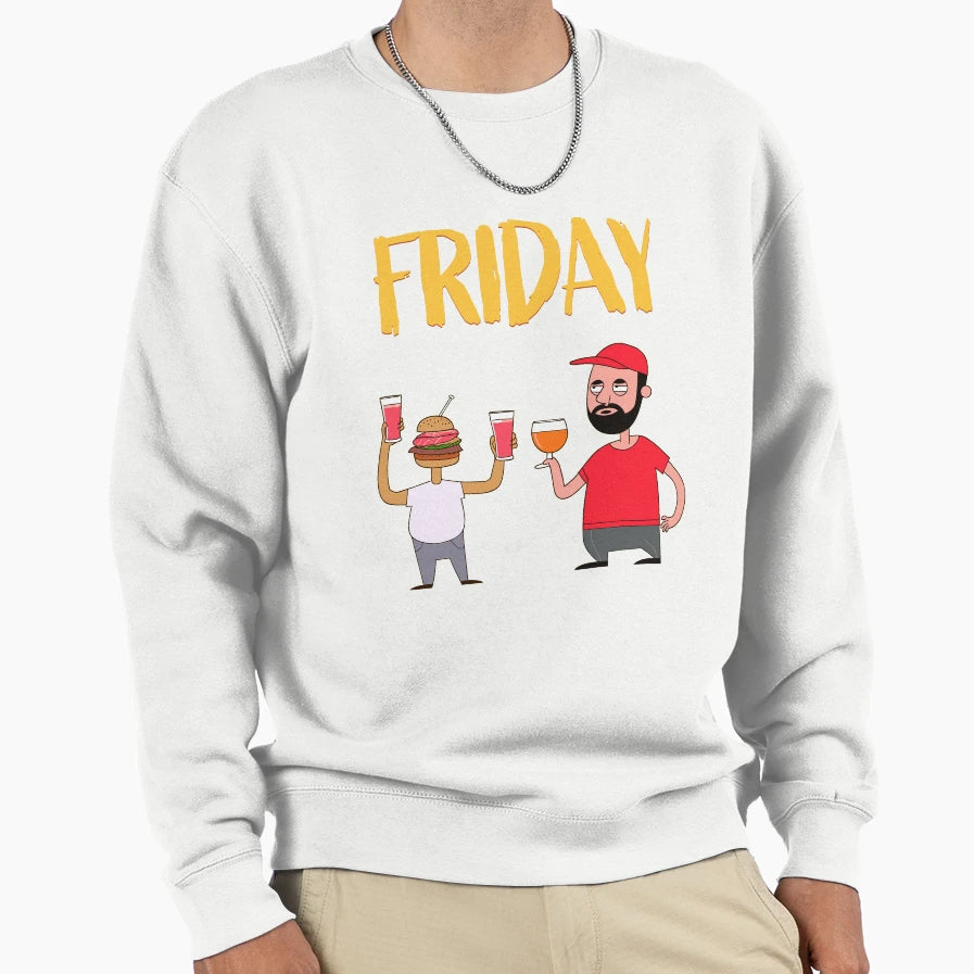 Friday Night Sweatshirt - Graphic Print for Adults - T-Shirt, Sweatshirt, Hoodie